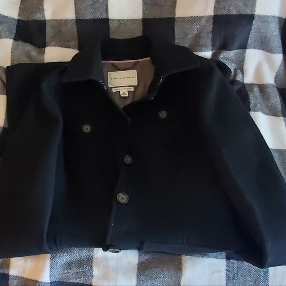 Banana Republic black peacoat - Picture 2 of 5